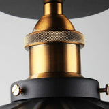 Black Scalloped Flush Ceiling Light view 7