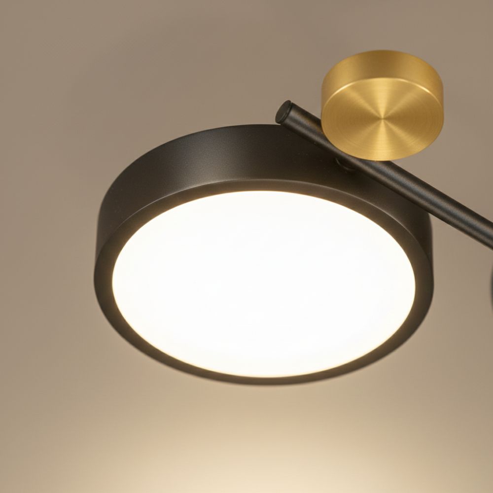 Black Semi Flush Ceiling Light view 7