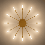 Black Sputnik Ceiling Light view 8