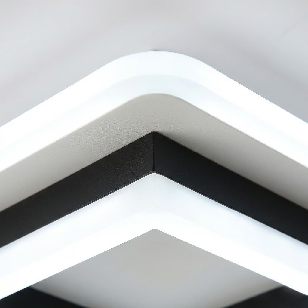 Black Square Ceiling Light view 5