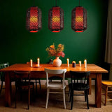 Black Woven Pendant Light view 3