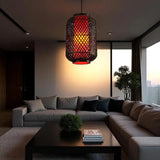 Black Woven Pendant Light view 5