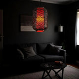 Black Woven Pendant Light view 7