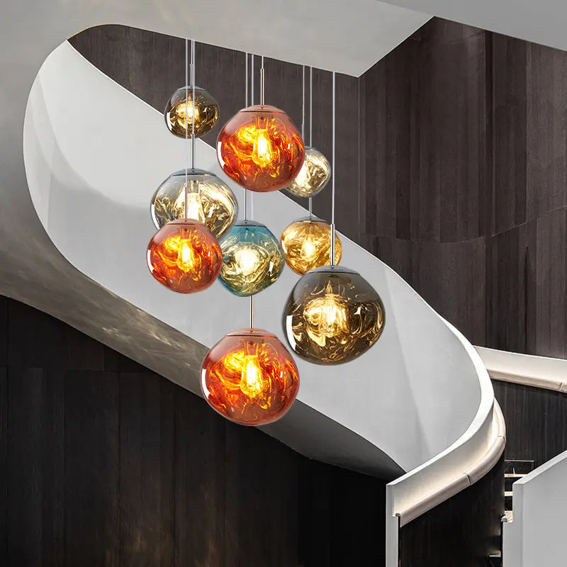 Blown Glass Pendant Lights view 13