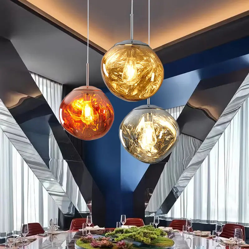 Blown Glass Pendant Lights view 14