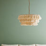 Cotton Pompom Pendant Light