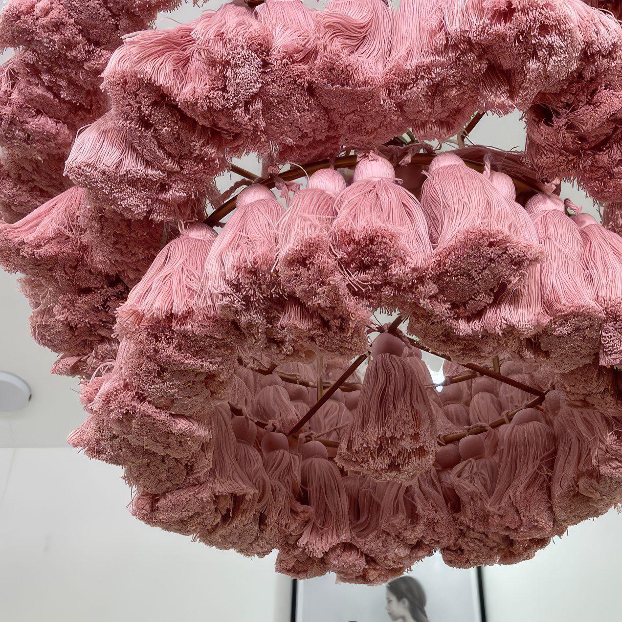 Cotton Pompom Pendant Light view 17