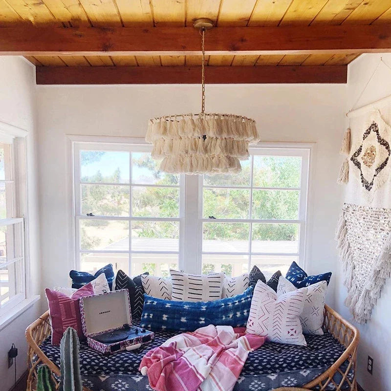 Cotton Pompom Pendant Light view 20
