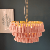 Cotton Pompom Pendant Light view 21