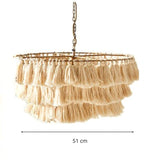 Cotton Pompom Pendant Light view 3