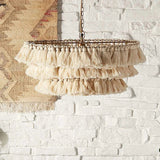 Boho Tassel Tiered Pendant Light view 10