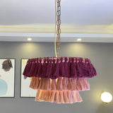 Boho Tassel Tiered Pendant Light view 7
