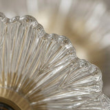 Brass and Glass Ceiling Light view 7
