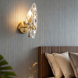 Brass and Glass Wall Lights view 4