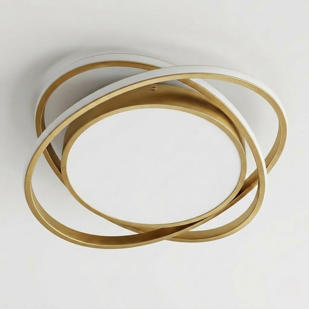 Brass Bedroom Ceiling Light view 4