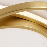 Brass Bedroom Ceiling Light view 7