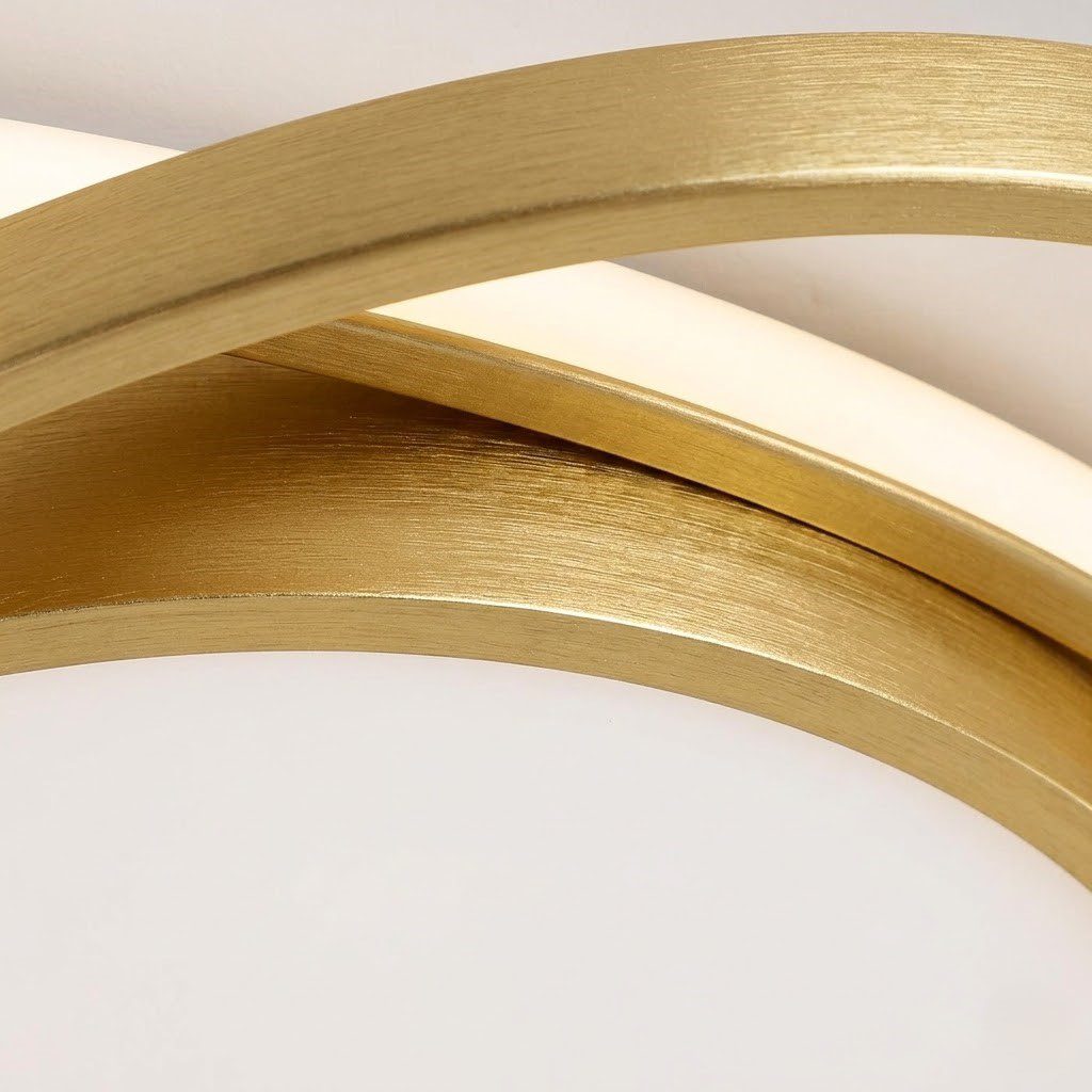 Brass Bedroom Ceiling Light view 7