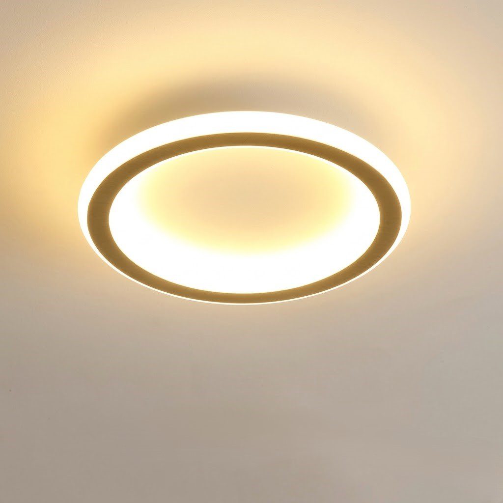 Brass Flush Ceiling Light view 3