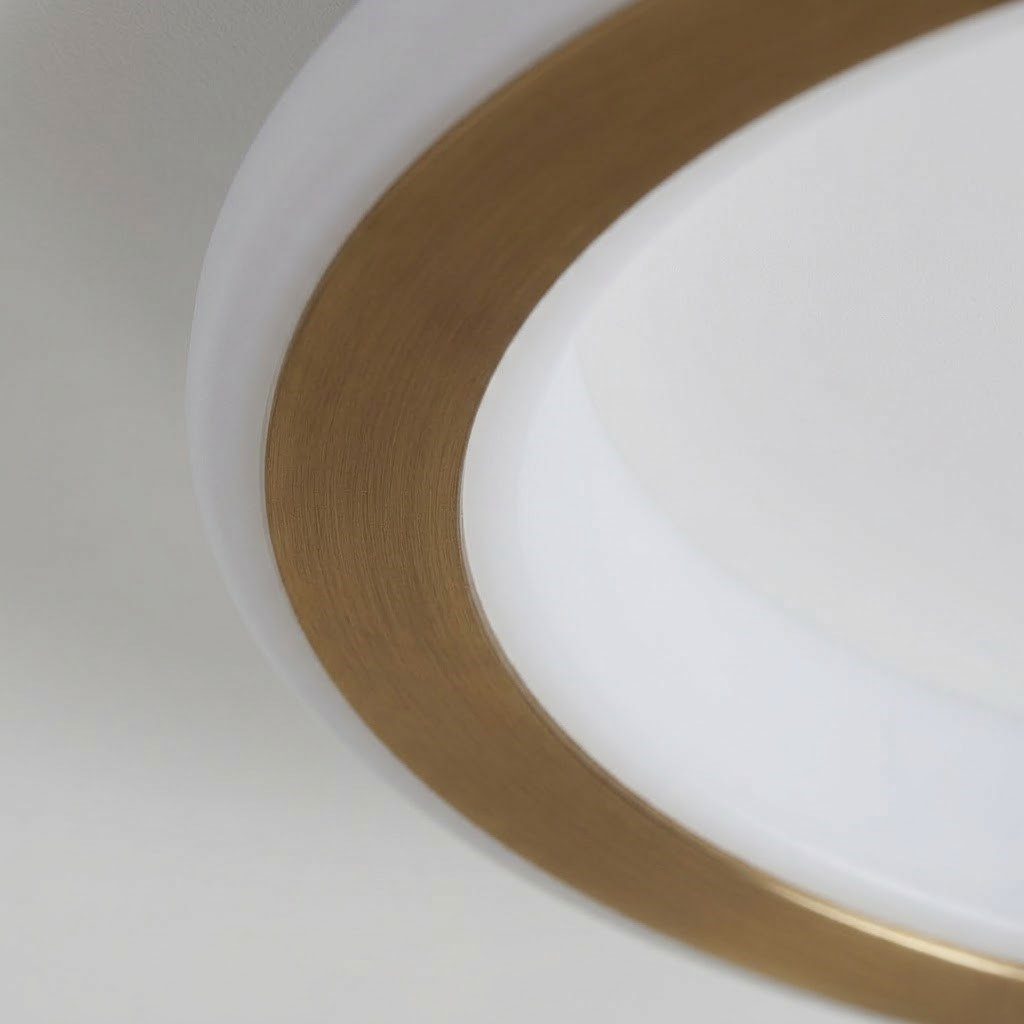 Brass Flush Ceiling Light view 7