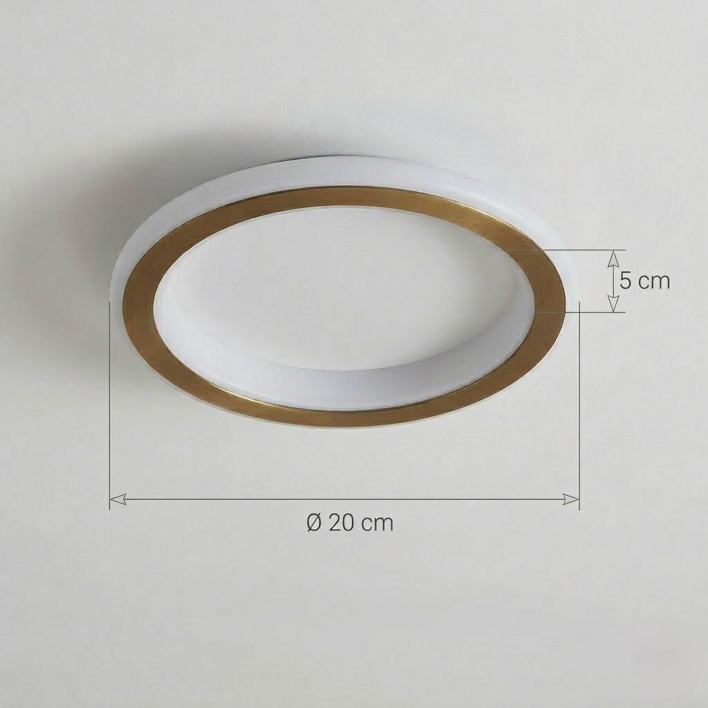 Brass Flush Ceiling Light view 8
