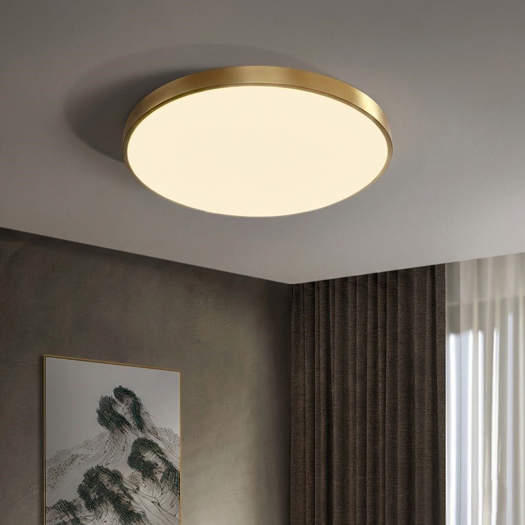 Brass Flush Ceiling Lights view 3