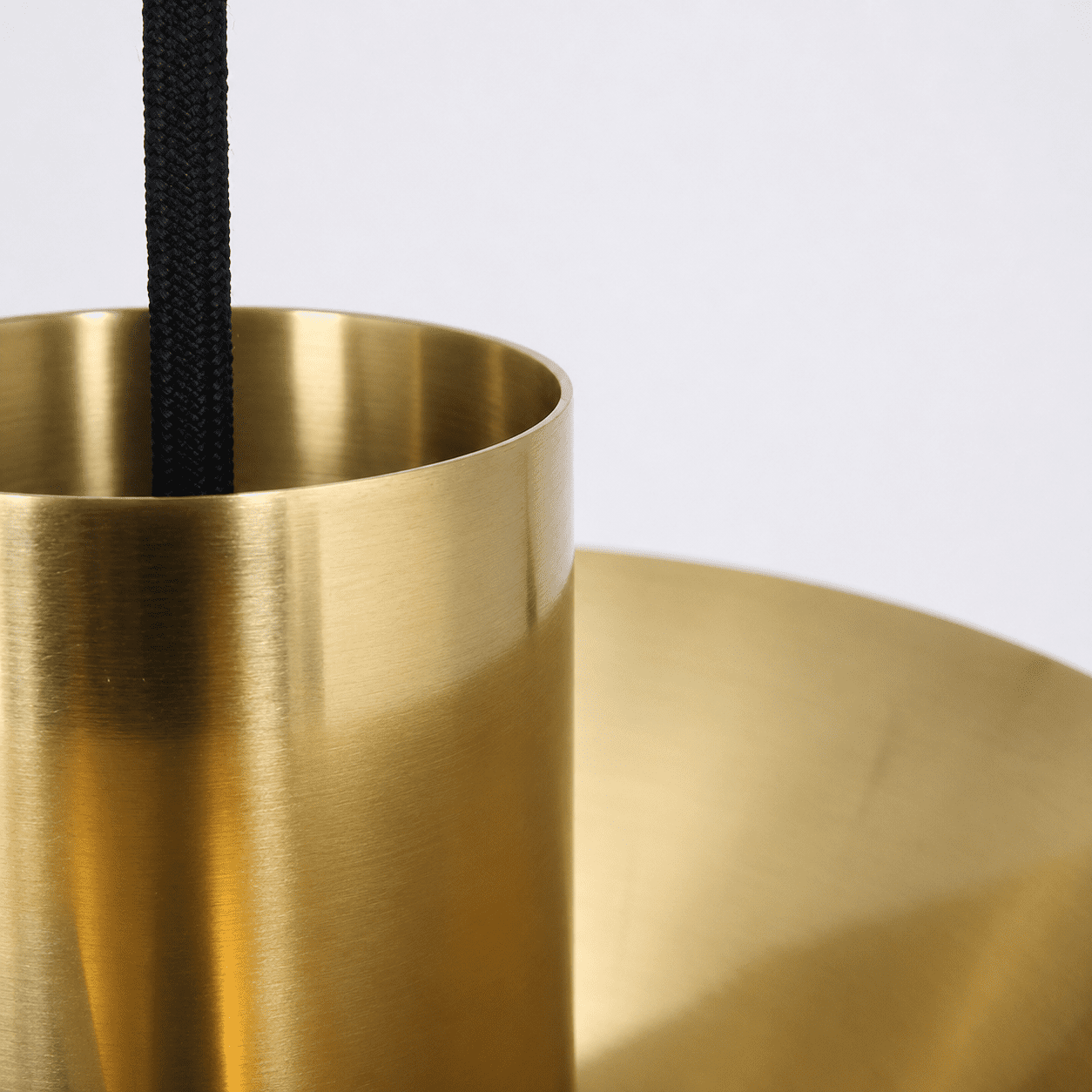 Tiered Brass Pendant Light view 5