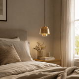 Tiered Brass Pendant Light view 6