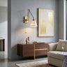 Brass Wall Lights with Switch