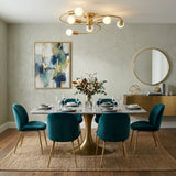 Brushed Brass Ceiling Light view 5