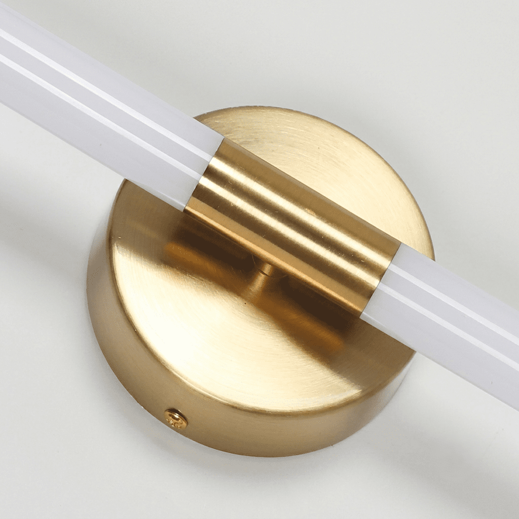 Brushed Brass Linear Wall Light view 5