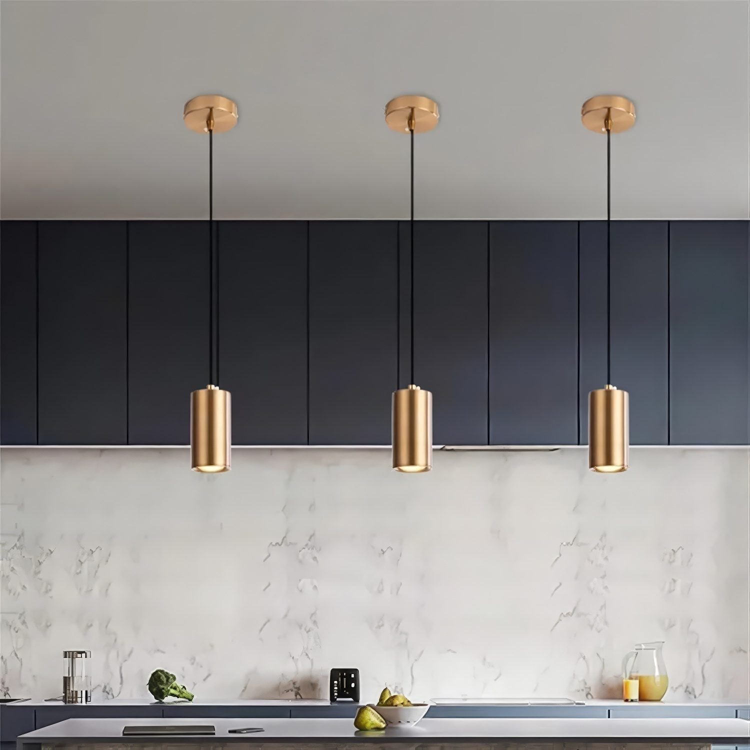 Brushed Brass Pendant Lights view 5