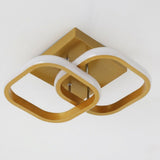 Brushed Gold Ceiling Light view 2