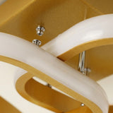 Brushed Gold Ceiling Light view 4