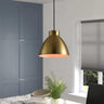 Brushed Gold Pendant Light