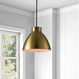 Brushed Gold Pendant Light view 4