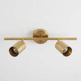 Brushed Gold Spotlights view 2