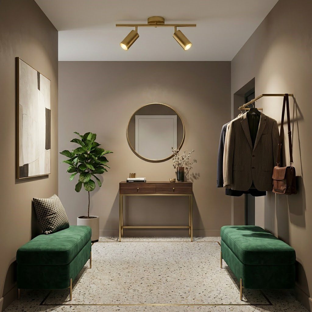 Brushed Gold Spotlights view 4