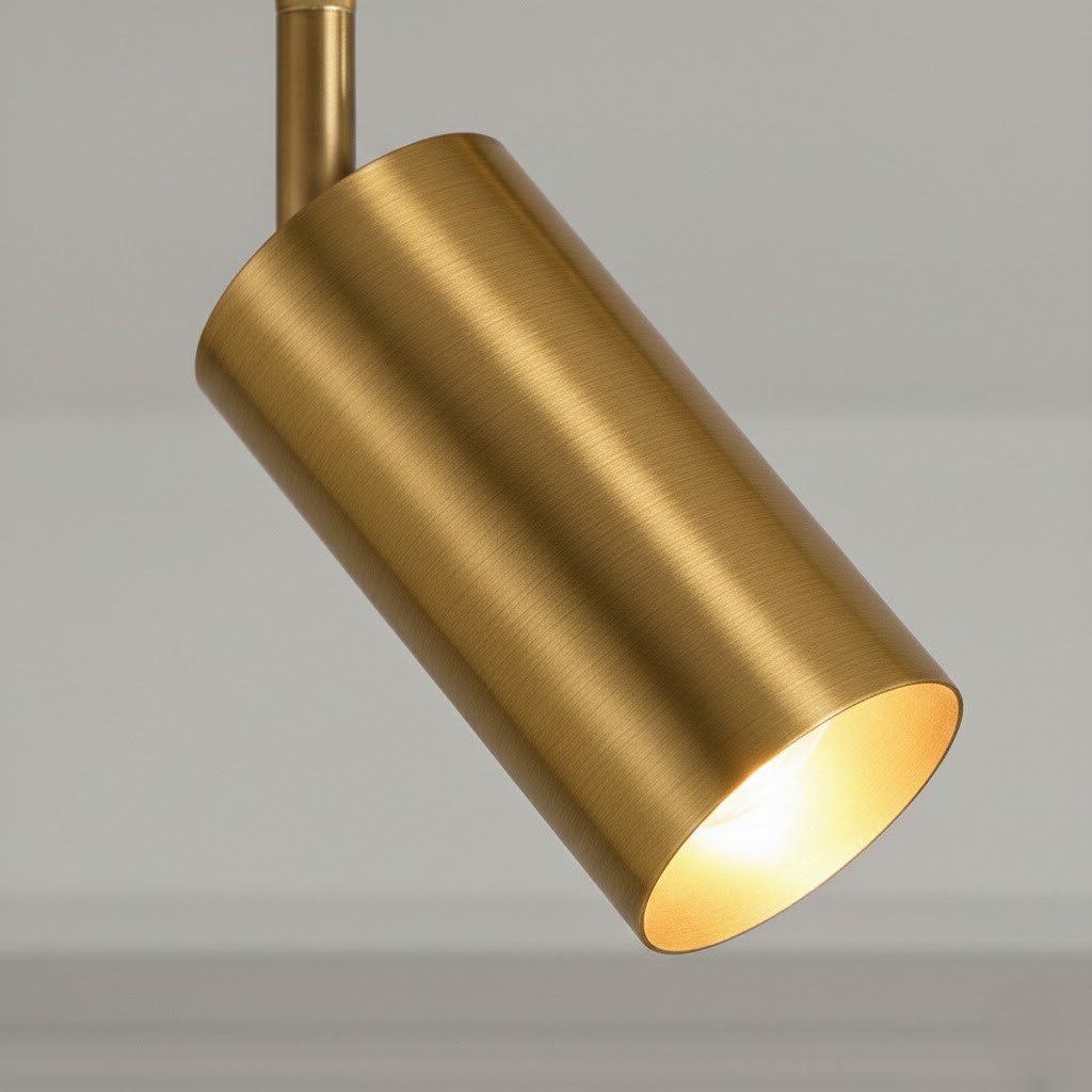 Brushed Gold Spotlights view 5