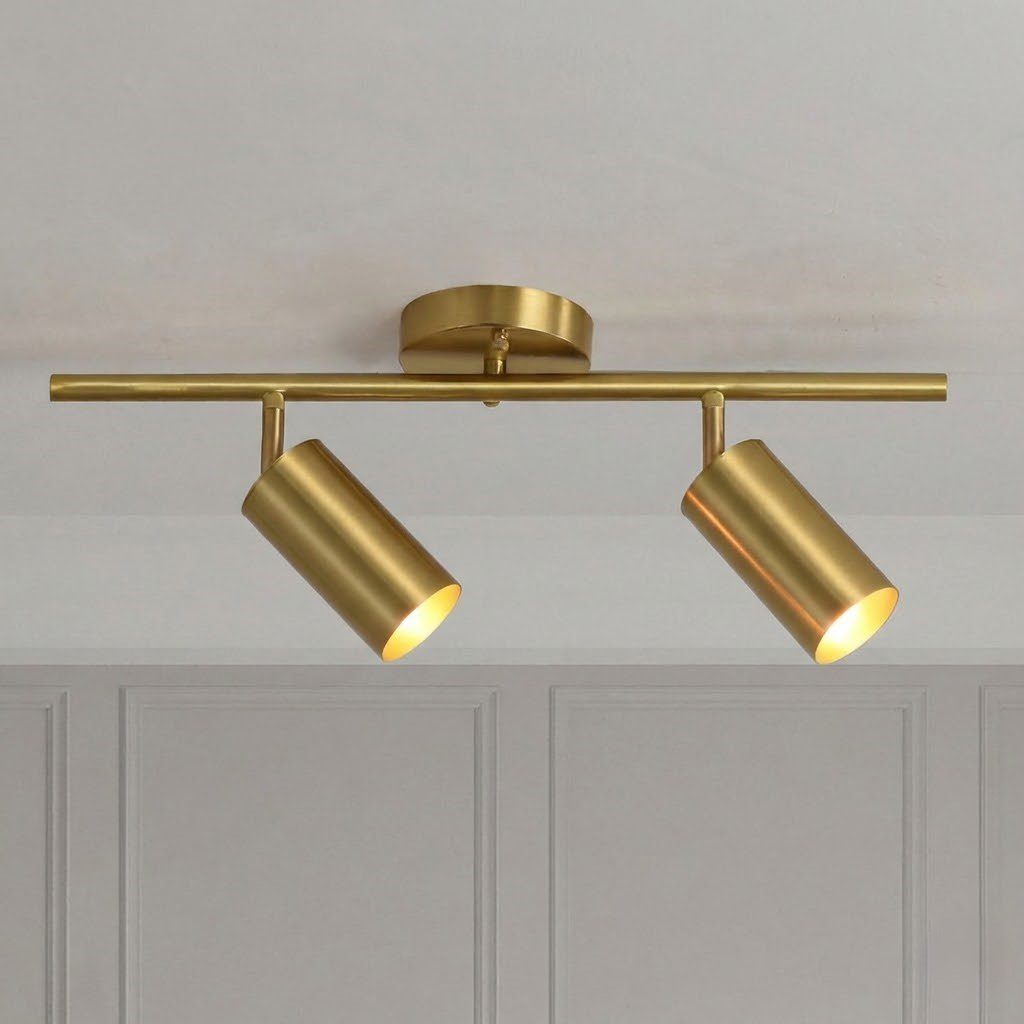 Brushed Gold Spotlights view 6