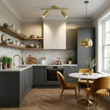 Brushed Gold Spotlights view 7