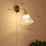 Brushed Gold Wall Lights view 2