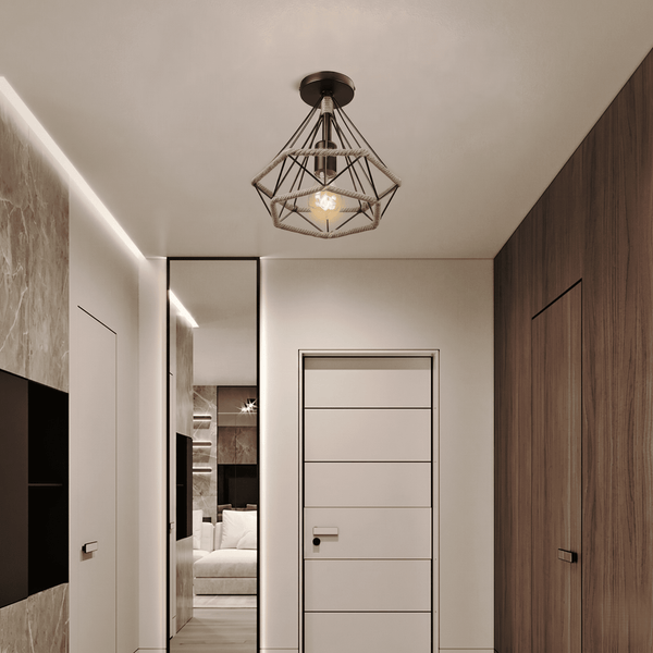 Cage Ceiling Light
