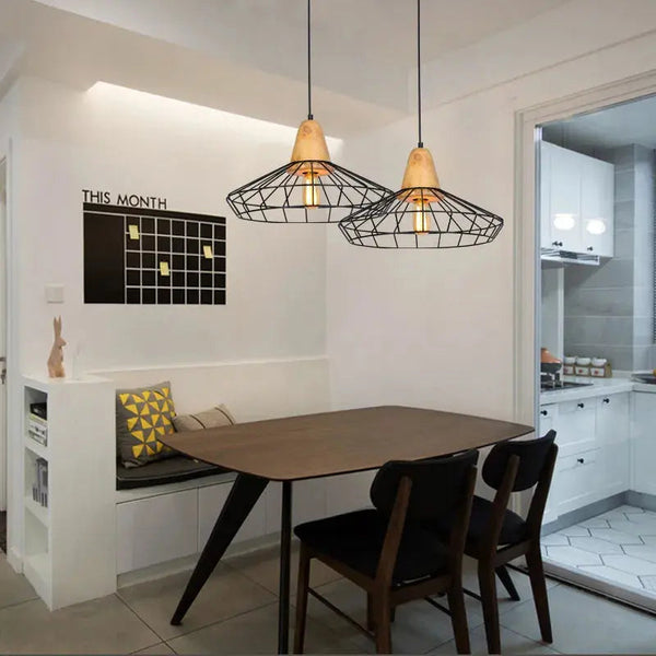 Cage Pendant Lamp