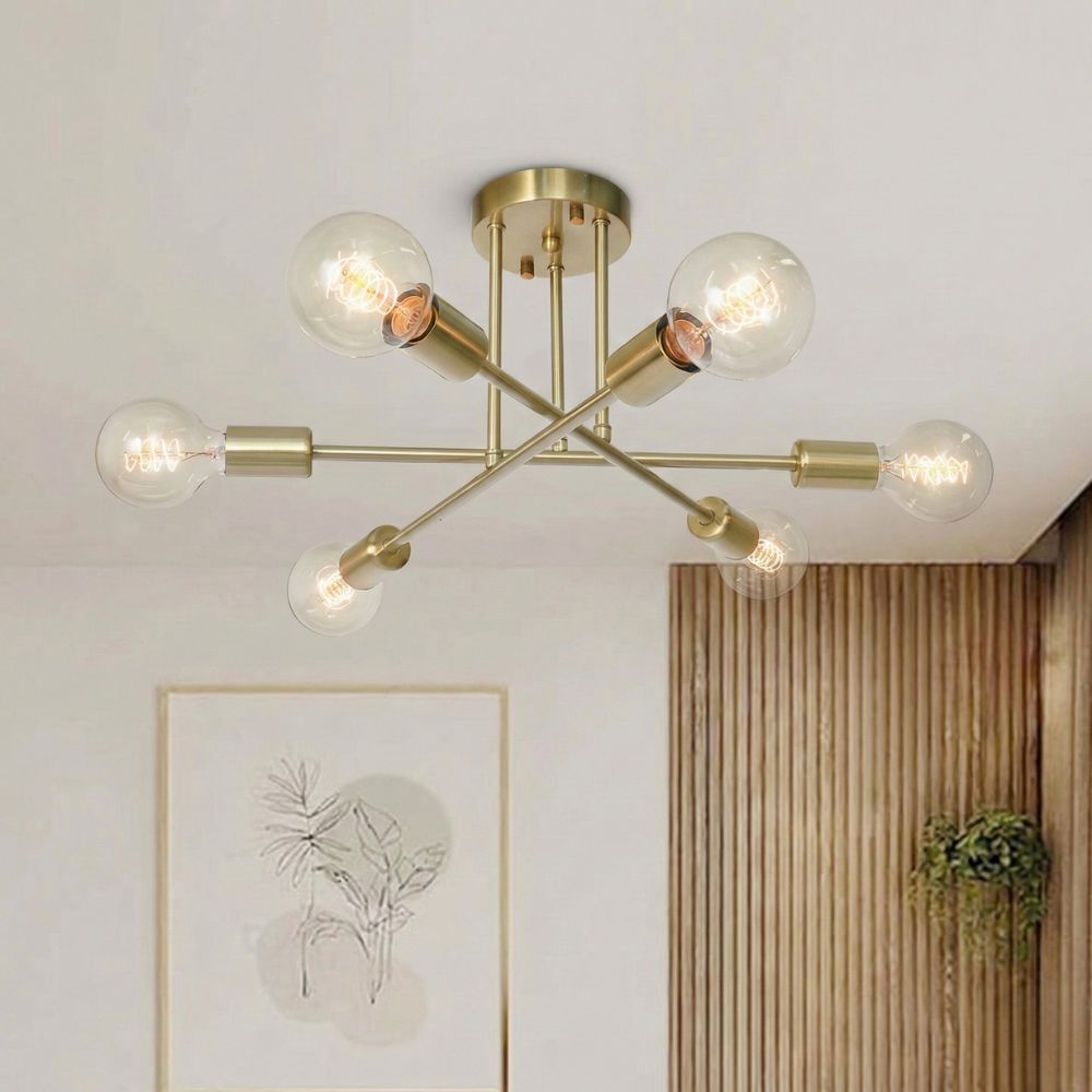 Ceiling Light Sputnik view 1