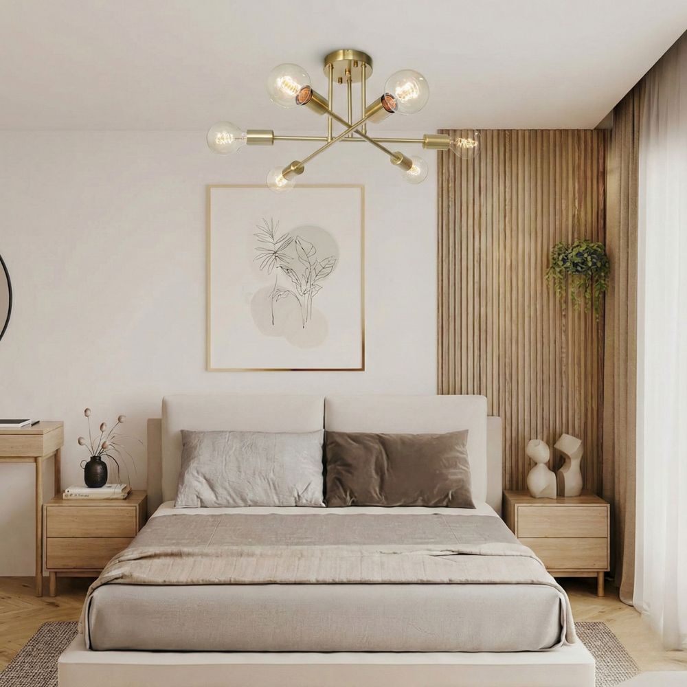Ceiling Light Sputnik view 4