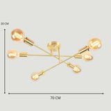 Ceiling Light Sputnik view 7
