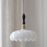 Ceramic Flower Pendant Light view 3