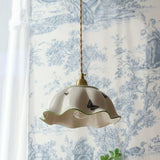 Ceramic Petal Shade Pendant Light view 6