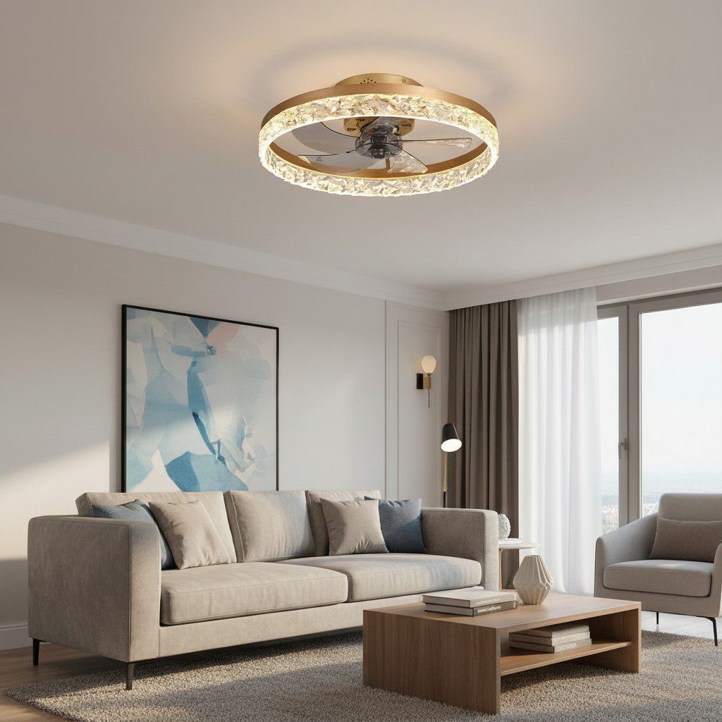 Chandelier Ceiling Fan view 2