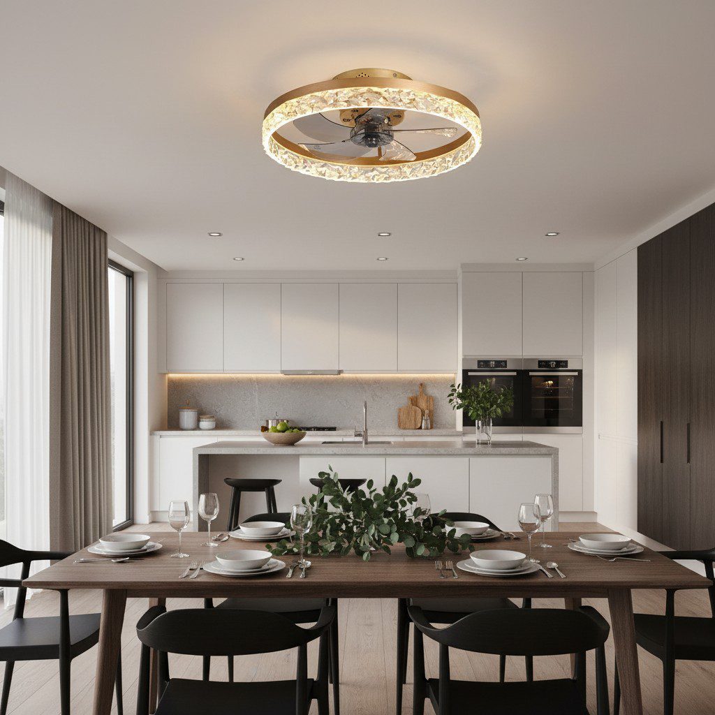 Chandelier Ceiling Fan view 5
